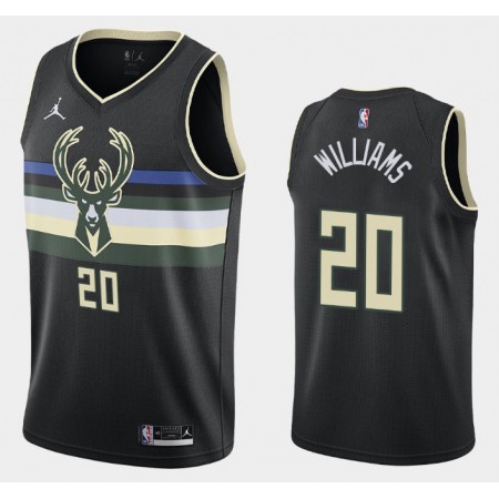 Maillot Basket Milwaukee Bucks Marvin Williams 20 2020-21 Jordan Brand Statement Edition Swingman - Homme